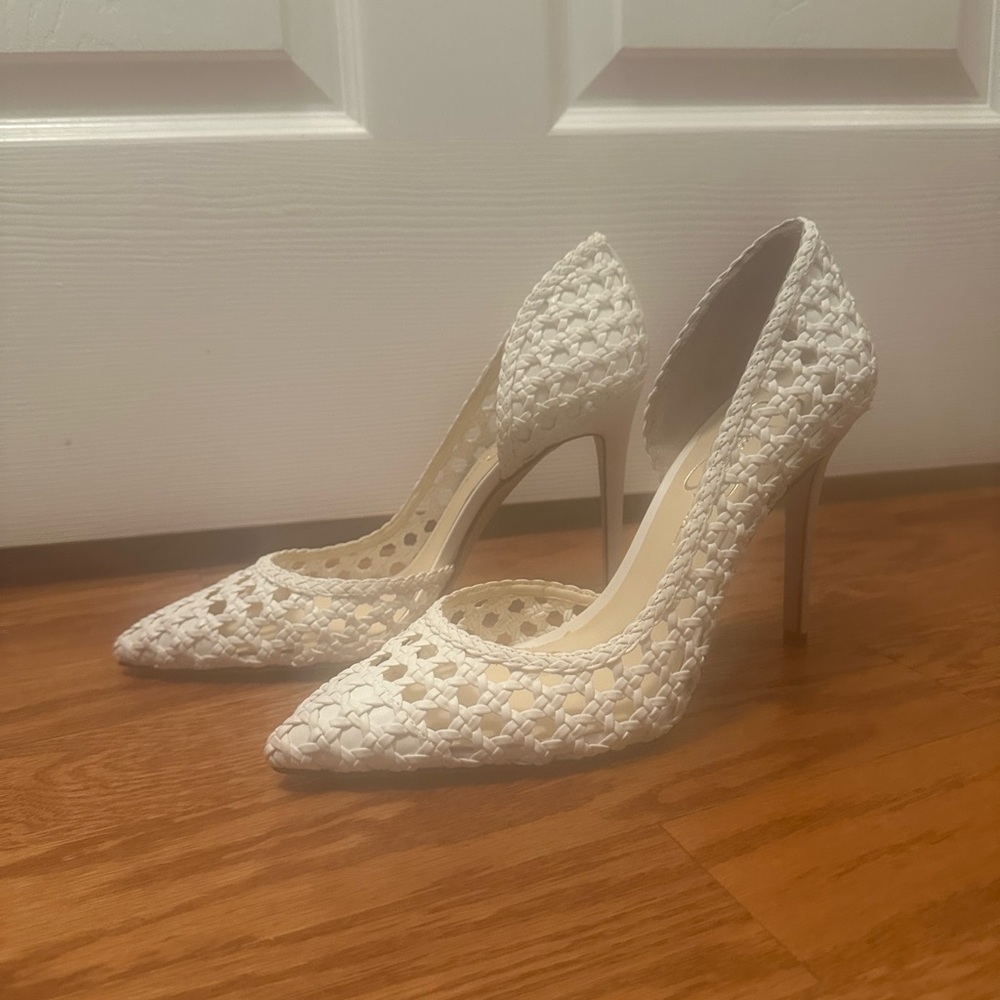 Elegant White Women's Heels